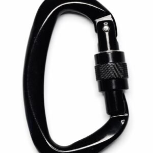 Rely on unmatched strength and lightweight durability with our 25KN-rated aluminum carabina. Ideal for climbing, rigging, and industrial safety